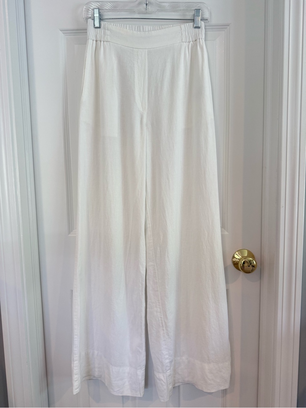 Tally Weijl  Wide-Leg Pull-On Linen Blend Pants Size XS/S